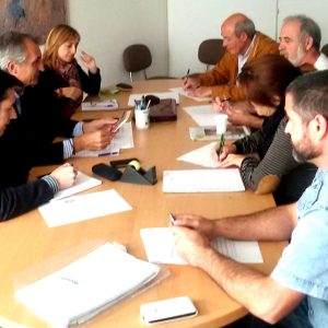 l Gobierno local repasa los proyectos del Polígono con la nueva junta directiva de la Asociación de Vecinos “El Tajo”