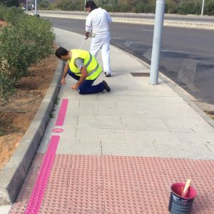 rabajadores del Plan de Empleo Municipal crean los itinerarios turísticos peatonales de la ciudad