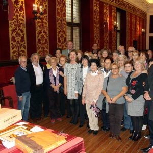 l Ayuntamiento recibe a la coral polifónica “‘L’Alfas Canta” que actúa este fin de semana en Toledo