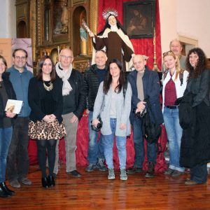 oledo recibe a un grupo de periodistas alemanes interesados en el legado de Santa Teresa de Jesús