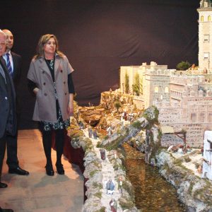 a Posada de la Hermandad acoge un belén inspirado en El Greco hasta el mes de octubre