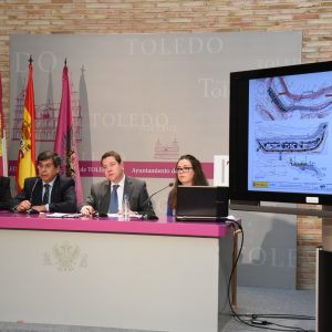 arcía-Page destaca que la “generosidad” del Ayuntamiento de Toledo ha permitido la construcción del colector del Aserradero