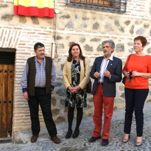 oledo cuenta con una placa conmemorativa de la casa donde vivió Miguel de Cervantes