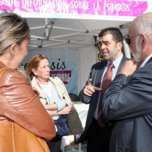 xpertos en Psoriasis informarán a los toledanos sobre esta enfermedad en el Paseo de la Vega, durante toda la semana