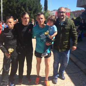 infa Quevedo y David Magán se imponen en el 32º Medio Maratón de Toledo