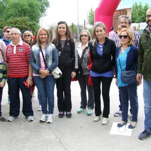 os toledanos respondieron un año más a la llamada solidaria de Marsodeto con su participación en la marcha por el Valle