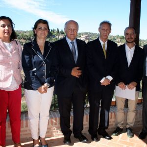 l Ayuntamiento, en la presentación de la segunda parte del Festival de Música El Greco en Toledo, que se celebra en octubre