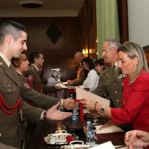 ilagros Tolón asiste a la apertura oficial del curso escolar 2015/2016 de la Academia de Infantería de Toledo