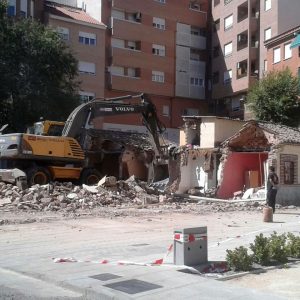 l Consistorio avanza en la urbanización y adecentamiento del entorno de las calles Navidad y Beneficencia, en Santa Bárbara