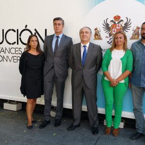 l Ayuntamiento de Toledo y la Obra Social ‘La Caixa’ inauguran una exposición tecnológica y científica en la plaza de Zocodover