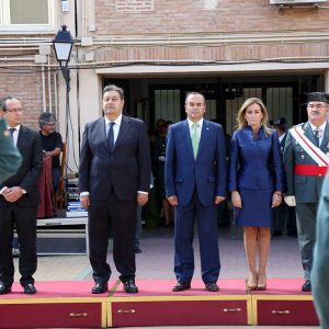 a alcaldesa reivindica a Toledo como ejemplo de tolerancia y entendimiento para España en el Día de la Fiesta Nacional
