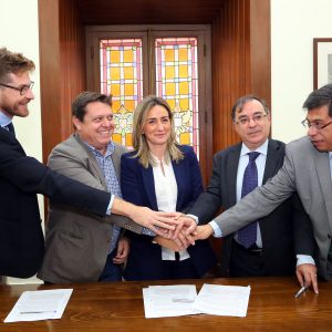 oncluyen los trabajos de deslinde del término municipal de Toledo con la firma de las actas con la localidad de Cobisa