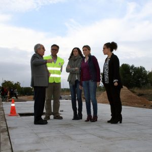 l Ayuntamiento espera que en 15 días terminen las 25 actuaciones de mejora urbana en Santa María de Benquerencia