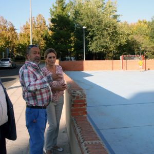a alcaldesa de Toledo conoce de primera mano las demandas y necesidades del barrio de Palomarejos