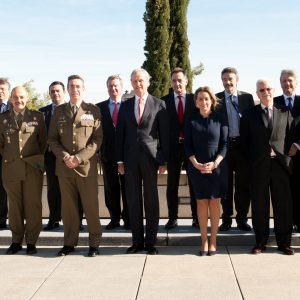 a alcaldesa participa en el Pleno del Patronato de la Fundación Museo del Ejército que ha presidido el Ministro de Defensa
