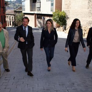 a Bajada de San Martín se abre hoy a la circulación tras las obras de adecentamiento realizadas en el entorno