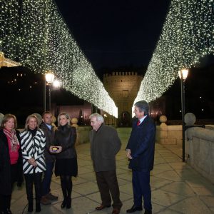 l encendido del alumbrado marca el inicio de las actividades organizadas por el Ayuntamiento para estas Fiestas de Navidad