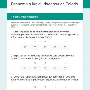 l Gobierno local anima a los toledanos a actualizar las prioridades de la ciudad en el Plan Estratégico “Toledo 2020”