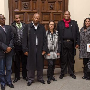 epresentantes del Ayuntamiento de Johannesburgo se interesan por el funcionamiento del Consistorio toledano