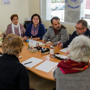 l concejal de Servicios Sociales se reúne con los representantes del Centro de Mayores de San Antón