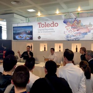 os cocineros toledanos con Estrella Michelín están desde hoy en el stand de Toledo en el congreso culinario Madrid Fusión