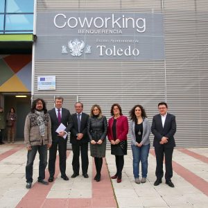ilagros Tolón inaugura el centro de coworking “Benquerencia”, una herramienta “para la implantación de emprendedores”