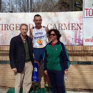 l vicealcalde participa en la entrega de trofeos del VI Maratón Solidario de Toledo celebrado en un circuito cerrado en la Vega