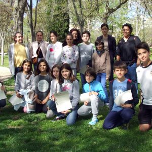l Consejo de Participación Infantil y Adolescente de la Ciudad de Toledo se reúne en el parque de las Tres Culturas