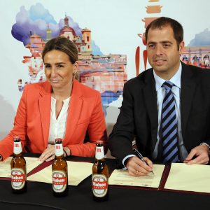 l Ayuntamiento y Mahou San Miguel firman un acuerdo para impulsar el patrimonio gastronómico de Toledo   