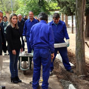 a alcaldesa anuncia para este año más de 200 intervenciones de renovación en las instalaciones deportivas de la ciudad