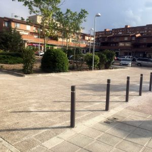 inalizan las obras de adecentamiento del entorno urbano de la Casa de la Cultura de Santa María de Benquerencia