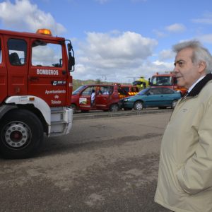 l Ayuntamiento participa en un simulacro con operarios municipales, Bomberos, Policía Local y Protección Civil