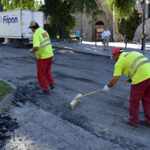 l Consistorio inicia los trabajos del plan de adecentamiento de pasos de peatones para mejorar la accesibilidad y seguridad