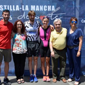 ás de 200 deportistas han participado en el “Toledo es Triatlon-113” con María Ortega y Andrés Carnevalli como ganadores
