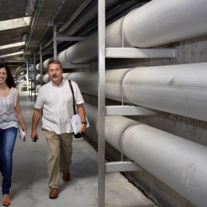 a depuradora de Estiviel, puntera en el tratamiento de aguas residuales, garantiza la protección medioamiental del Tajo