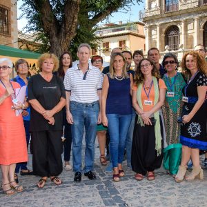 oledo abre su “Septiembre Cultural” con la inauguración del Festival de Poesía Voix Vives por parte de la alcaldesa