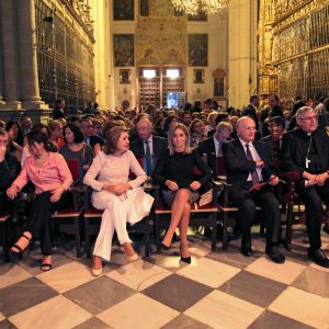 ilagros Tolón asiste al primer concierto de Los Niños Cantores de Viena en la ciudad de Toledo