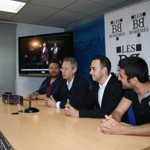 l Ayuntamiento apoya la presentación del primer disco de “Les Bohemes” y su concierto solidario del 5 de noviembre en Toledo