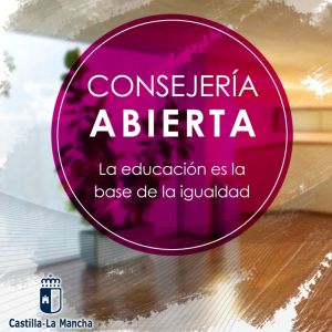 Consejería Abierta. La educación es la base de la igualdad