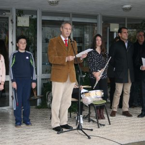 l vicealcalde participa en el acto del ‘Día de la Constitución’ convocado por el IES Universidad Laboral