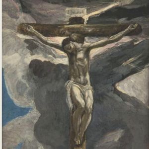 Presentación cuadro Cristo crucificado