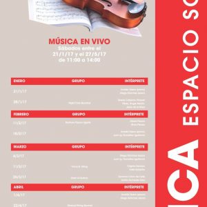 Ciclo Música, teatro y flores en el espacio Sofer