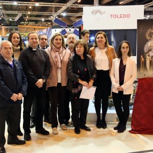 a solemnidad, el recogimiento y la intimidad de la Semana Santa toledana, presente en la Feria Internacional de Turismo