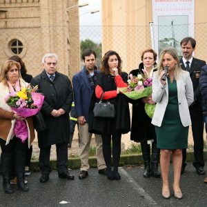 l homenaje a Pablo Carrasco, fallecido en 1987 en un incendio, “es un reconocimiento a los que arriesgan su vida por los demás”