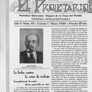 1930_El Proletario de 1 de mayo de 1930