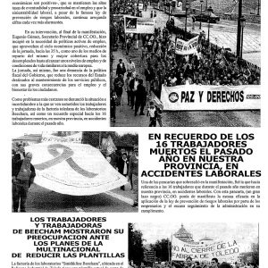 1999_La Hoja Sindical de CCOO de Toledo de mayo de 1999