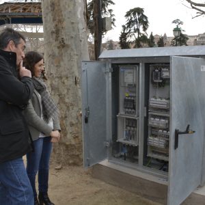 l Ayuntamiento supervisa el estado de las instalaciones eléctricas en zonas verdes