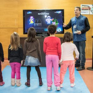 nos 3.500 niños y jóvenes participan en el Festival de Nuevas Tecnologías organizado en el Centro Social del Polígono