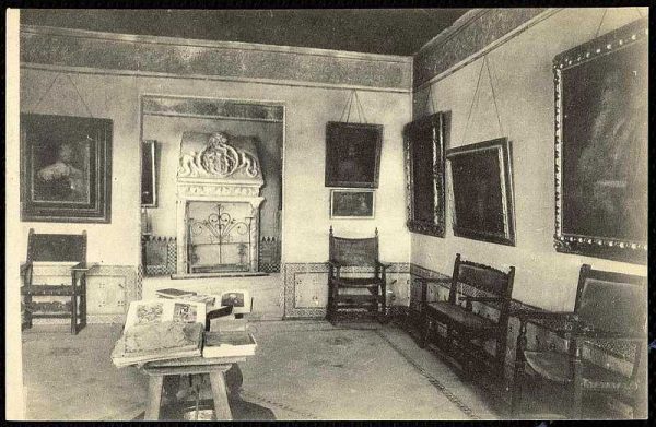 Sala de la Casa del Greco-Postal editada por Abelardo Linares hacia 1930_P-3601