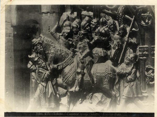 269 - Sillería baja del Coro - Escena de la rendición de Níjar